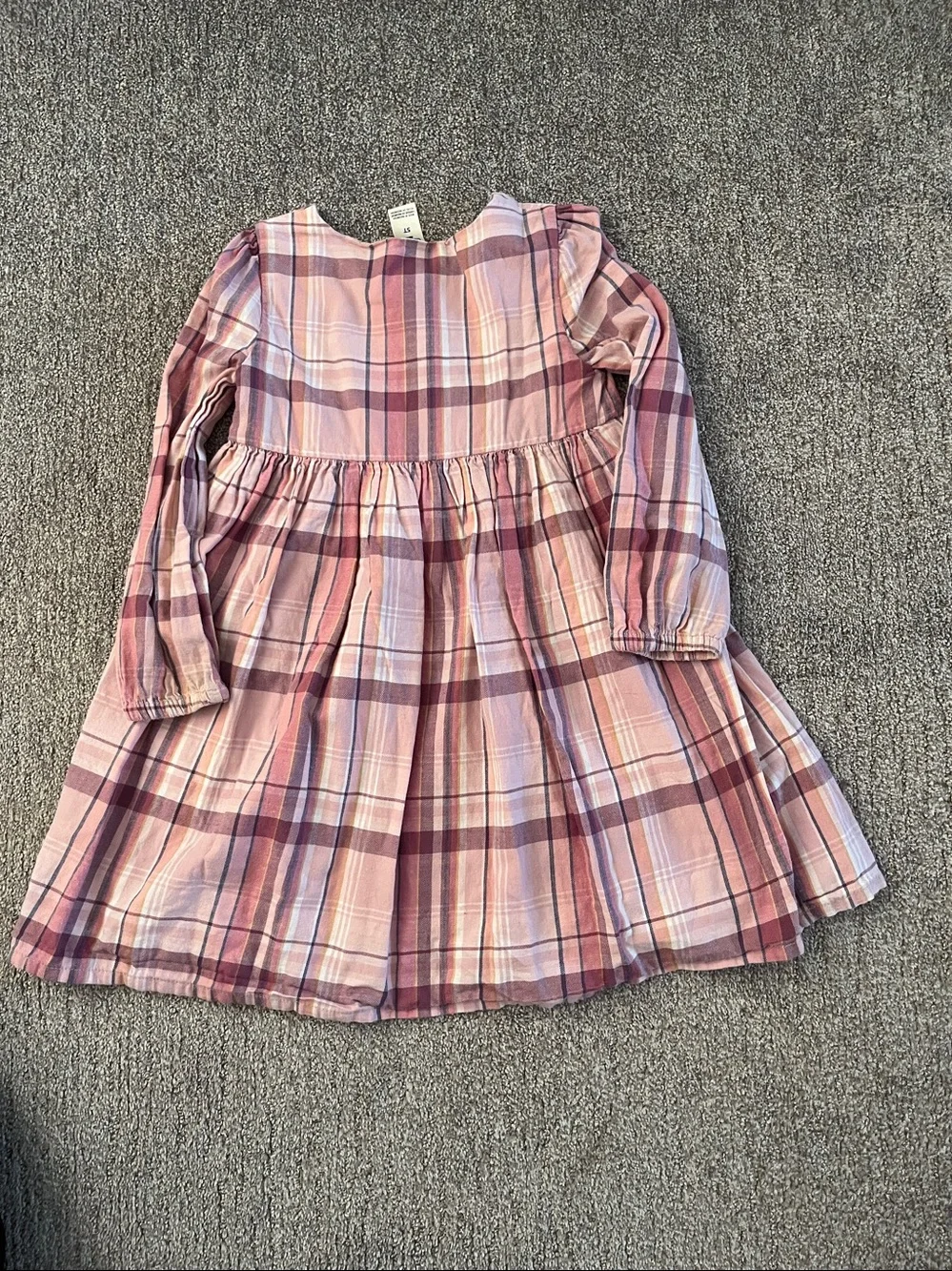 Toddler plaid dresses